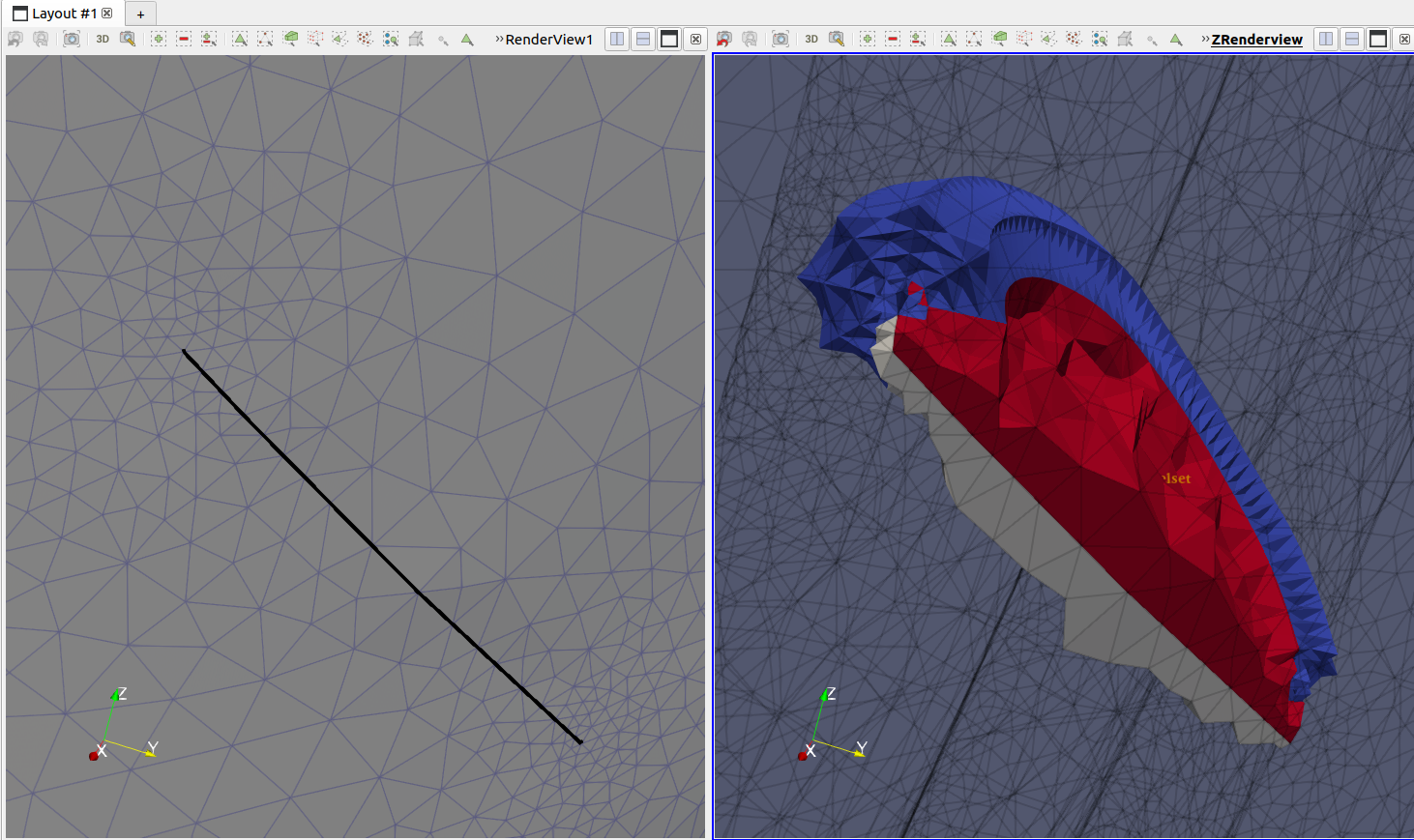 Multiple Elsets visualization